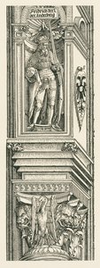 Łuk triumfalny cesarza Maksymiliana I autorstwa Albrecht Dürer or Duerer