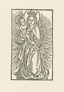 Dziewica Maryja w słońcu autorstwa Albrecht Dürer or Duerer