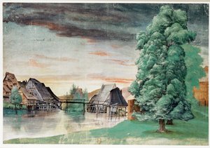 Weidenmuehle - Młyn pod wierzbami autorstwa Albrecht Dürer or Duerer