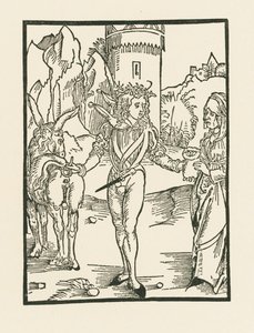 Falowanie przez dobrą wolę autorstwa Albrecht Dürer or Duerer