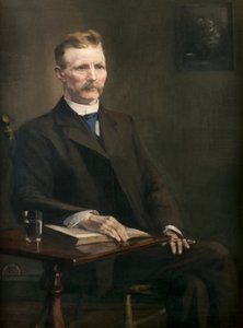 Robert Stirton, JP (1849-1917) (olej na płótnie)