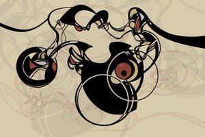 Dynamiczny strumień abstrakcji autorstwa Alejandra Winkhaus