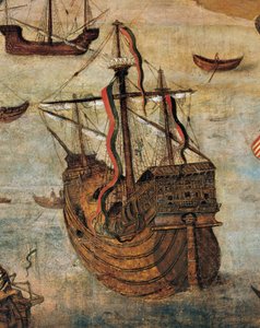 Hiszpańska Karawela (fragment z Virgin of the Navigators)