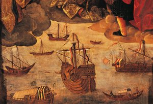 Hiszpańska Karawela (fragment z Virgin of the Navigators)