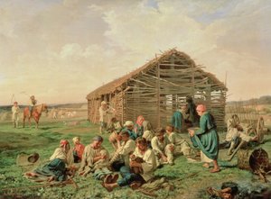 Odpoczynek podczas Haying, 1861
