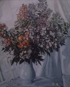 Martwa natura. Floksy, 1911 autorstwa Aleksandr Jakovlevic Golovin