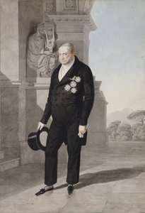 Portret króla Franciszka I z dwóch Sycylii 1777-1830, 1825