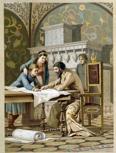 B. Godunow i jego dzieci, Fiodor i Ksenia