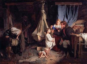 Powrót z miasta, 1870