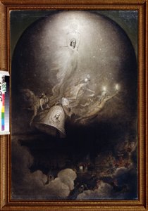 „Apoteozy gazet „Dzwon” i „Gwiazda polarna” socjalistycznej inspiracji” Obraz Aleksieja Pietrowicza Bogolubowa (Bogoliubowa lub Bogoliubowa) (1824-1896) 1860 Państwowe Centralne Muzeum Literackie, Moskwa autorstwa Aleksei Petrovich Bogolyubov