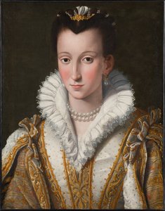Portret Eleonory di Garzia di Toledo, zwanej Dianora (?) autorstwa Alessandro Allori