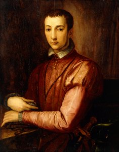 Portret Francesco I d „Medici autorstwa Alessandro Allori