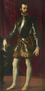 Portret Francesco I de Medici 1541-1587, Wielkiego Księcia Toskanii, 1570-1575. autorstwa Alessandro Allori