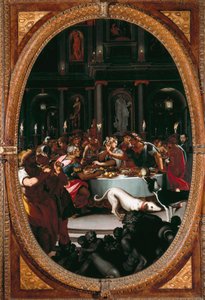 Bankiet Kleopatry (Malarstwo autorstwa Alessandro Allori