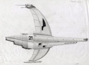 Ilustracja science fiction: statek kosmiczny do podboju kosmosu lub wszechświata. Rysunek autorstwa Alessandro Lonatiego autorstwa Alessandro Lonati