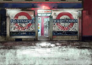 Sex Kino w St. Pauli Hamburg, 2023 (ilustracja)