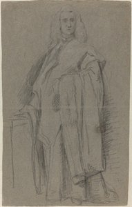 Prokurator wenecki San Marco [recto] autorstwa Alessandro Longhi or Pietro Longhi