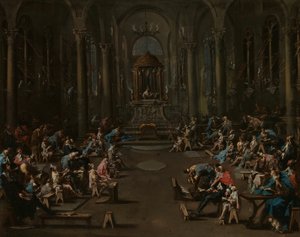 Synagoga autorstwa Alessandro Magnasco
