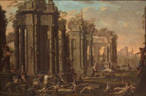 Bacchanal autorstwa Alessandro Magnasco and Clemente Spera