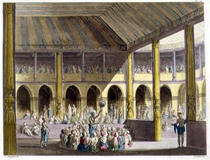 Bramini śpiewają na cześć boga Ramy, z „Il costume antico e moderno...”, oprac. Giulio Ferrario (1767-1847) wyd. Rzym autorstwa Alessandro Sanquirico