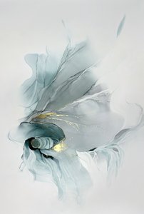 Złoty wir w kolorze turkusowym autorstwa Alevtina Shelest