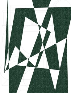#3,2019, (media mieszane) autorstwa Alex Caminker