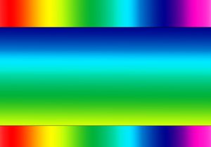 Bez tytułu,2018,(gradient) autorstwa Alex Caminker