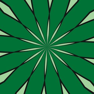 arabeska #28,2019, (media mieszane) autorstwa Alex Caminker