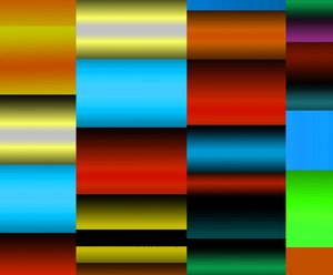 szachy, 2017, (gradient) autorstwa Alex Caminker