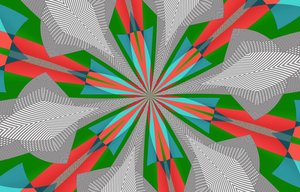 kwiaty #104,2019, (media mieszane) autorstwa Alex Caminker