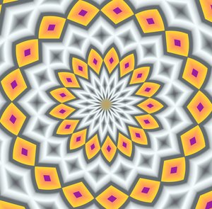 kwiaty #11,2019,(gradient) autorstwa Alex Caminker