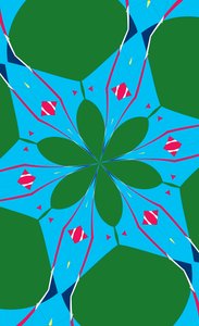 kwiaty #23,2019, (media mieszane) autorstwa Alex Caminker