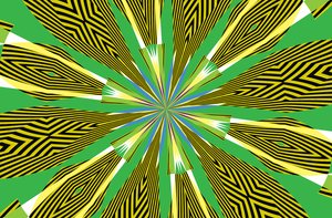 kwiaty #26,2019, (media mieszane) autorstwa Alex Caminker