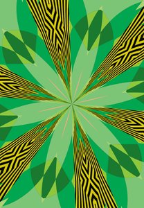 kwiaty #31,2019, (media mieszane) autorstwa Alex Caminker