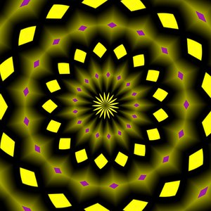 kwiaty #5,2019,(gradient) autorstwa Alex Caminker