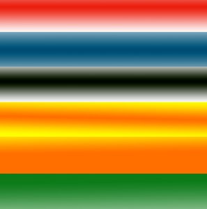 krajobraz, 2017, (gradient) autorstwa Alex Caminker