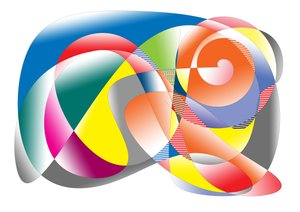 krajobraz,2019,(gradient) autorstwa Alex Caminker