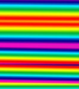 krajobraz magnetyczny, 2017, (gradient) autorstwa Alex Caminker