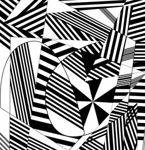 partytura muzyczna,2019,(gradient) autorstwa Alex Caminker