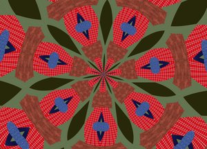 ozdoba #41,2019, (media mieszane) autorstwa Alex Caminker