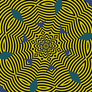 symetria #13,2019, (media mieszane) autorstwa Alex Caminker