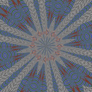 symetria #25,2019, (media mieszane) autorstwa Alex Caminker