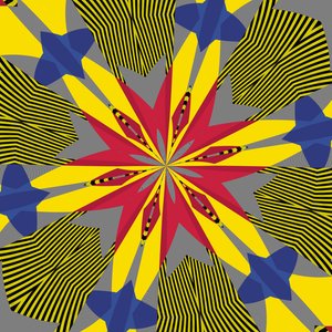 symetria #30,2019, (media mieszane) autorstwa Alex Caminker