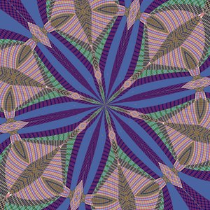 symetria #36,2019, (media mieszane) autorstwa Alex Caminker