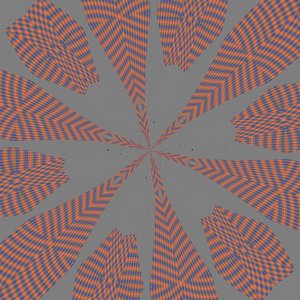 symetria #37,2019, (media mieszane) autorstwa Alex Caminker