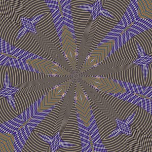 symetria #38,2019, (media mieszane) autorstwa Alex Caminker