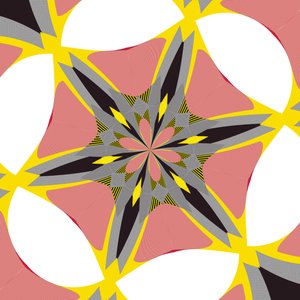 symetria #39,2019, (media mieszane) autorstwa Alex Caminker