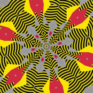symetria #5,2019, (media mieszane) autorstwa Alex Caminker