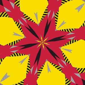 symetria #7,2019, (media mieszane) autorstwa Alex Caminker