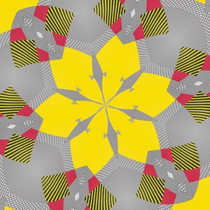 symetria #9,2019, (media mieszane) autorstwa Alex Caminker